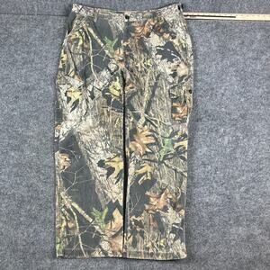 FieldStaff Camo Pants Mens Size XL Green Brown Cargo Hunting Outdoor